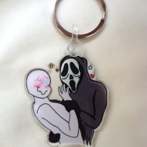 Ghostface x Y/N - Keychain (1.82 x 2in.)